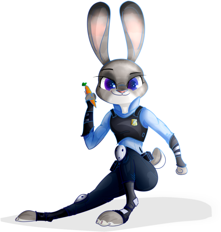 Judy Hopps By Asimplerarity - Lt. Judy Hopps (894x894)