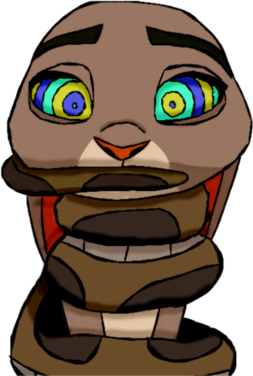 Judy And Kaa By Jhilton0907 - Judy Hopps Hypnotized (744x1074)