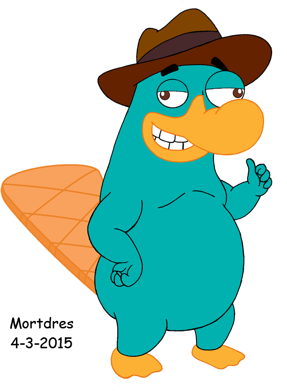 Jerry The Platypus By Mortdres - Phineas And Ferb Jerry The Platypus (698x796)