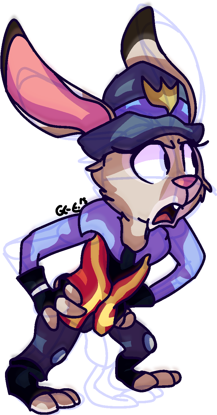 Judy Hopps By Dizzee-toaster - Lt. Judy Hopps (752x1426)