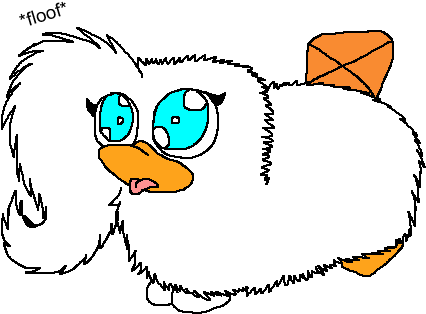 Yuki The Puff Ball Platypus By Grovylefangirl1997 - Cartoon (546x367)