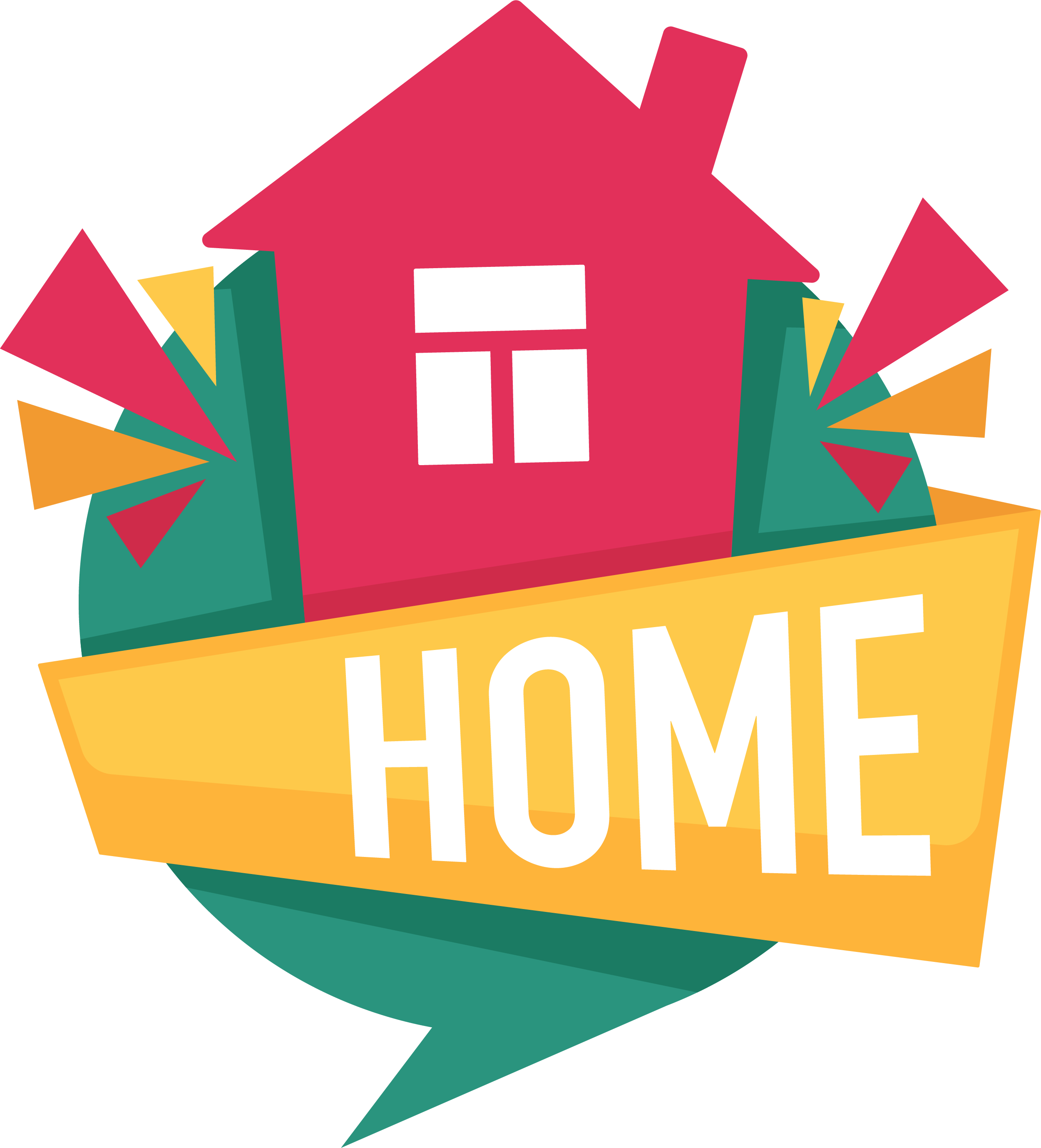 Real Estate House Logo - Real Estate Graphic Vector Png (2501x2757)