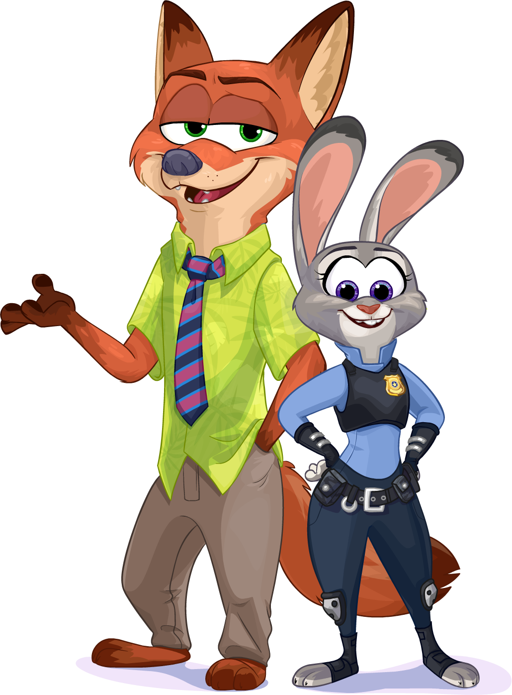 Newspaper Issue 549 Nick And Judy - Nick And Judy Png (1030x1396)