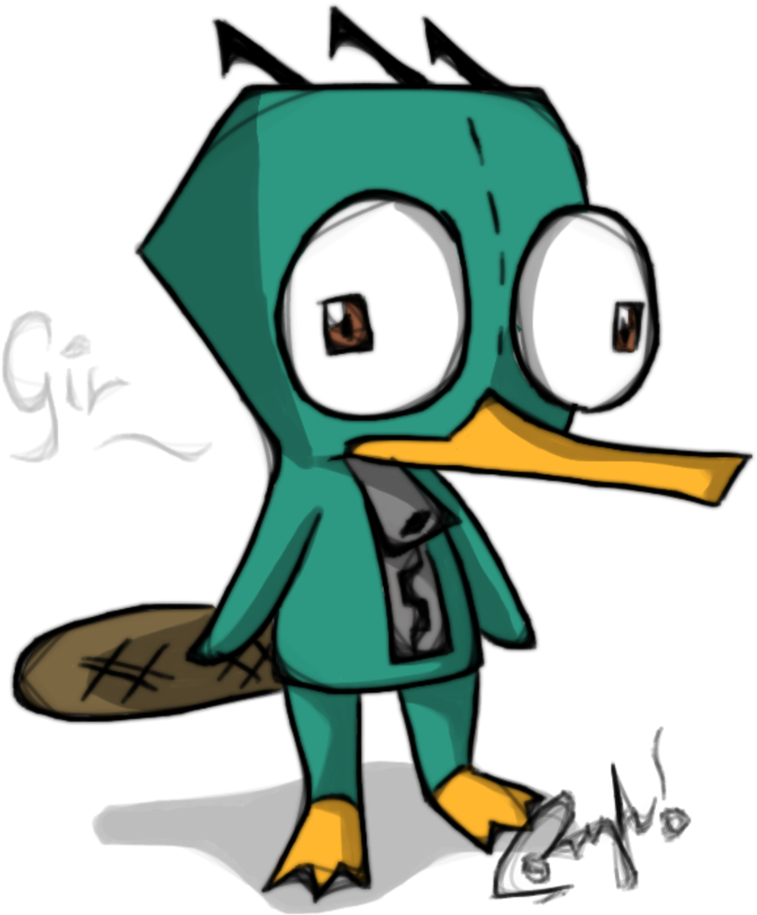 Perry The Platypus Cosplay - Perry The Platypus (833x959)