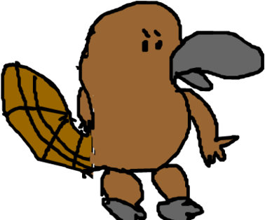 Lunchables Platypus By Totallytunedin - Cartoon (1024x744)