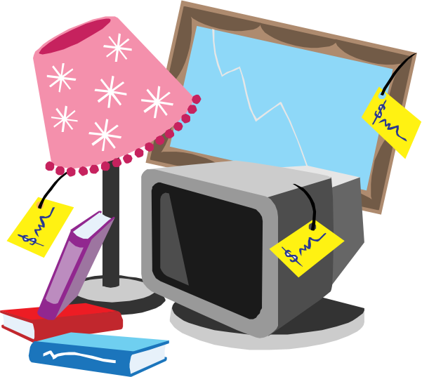 Crowfmbest Music Mix Garage Sale - Yard Sale Items Clip Art (601x537)