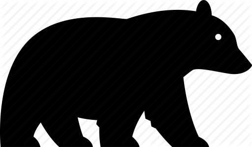 Black Bear Clipart Wildlife - American Black Bear (512x298)