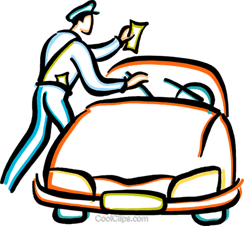Police Officer Giving A Parking Ticket Royalty Free - Police Giving Ticket Clipart (480x444)