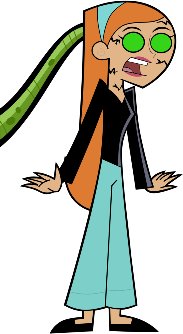 Urban Jungle Dp Vegetized Zombies - Danny Phantom Vegetized Danny (702x1138)