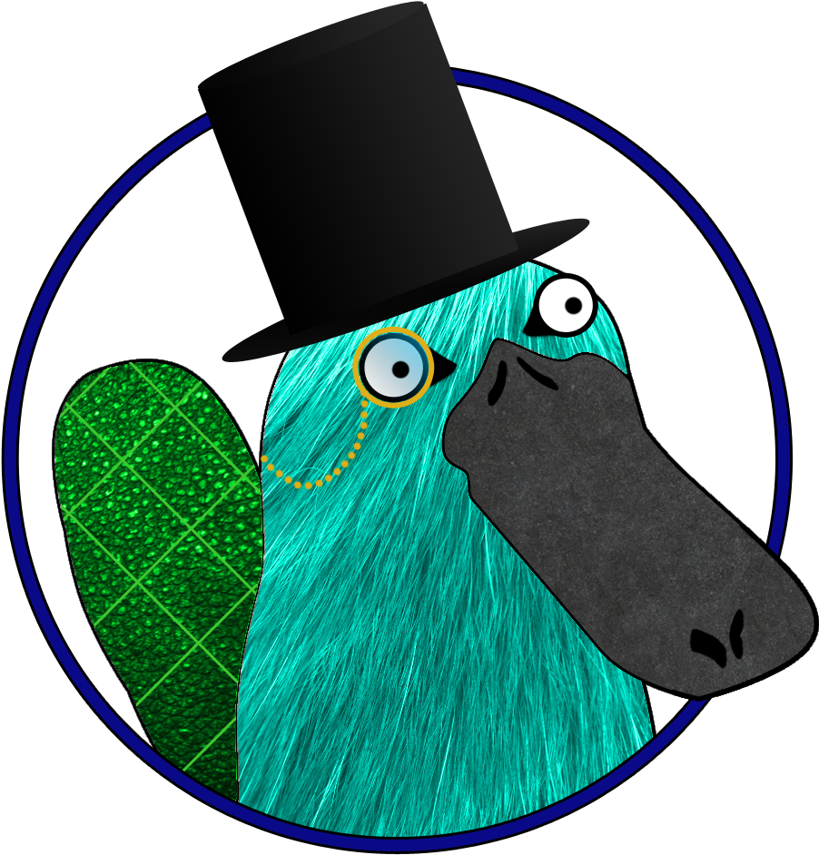 Sir Neon Platypus - Illustration (986x986)