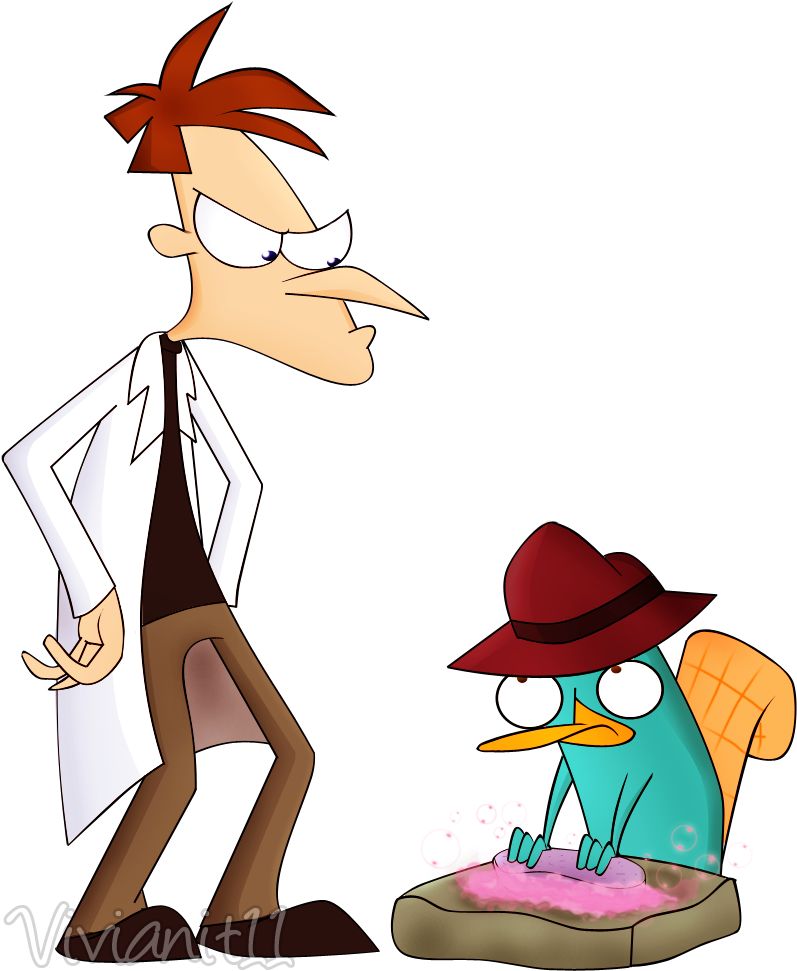 Never Pee On My Couch Again By Vivianit11 - Perry The Platypus Pee (800x1003)