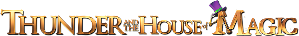 Thunder And The House Of Magic Is A Great Animated - House Of Magic (1004x132)