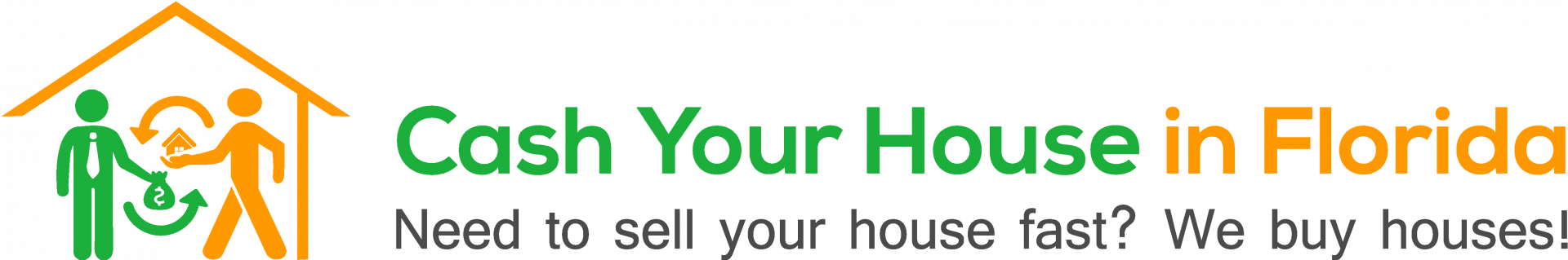 Cash Your House In Florida Logo - Graphics (1920x319)