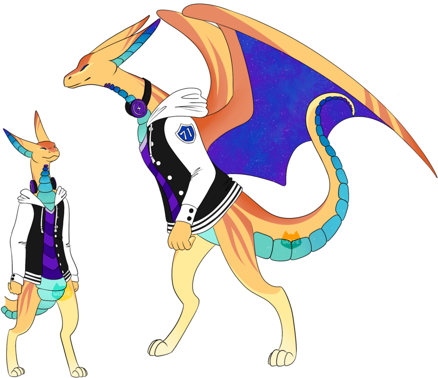 Urban Anthro Dragon Adopt - Adoption (963x830)