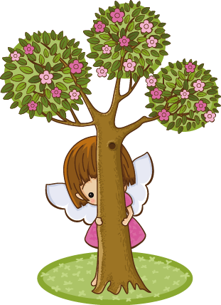 Color De Su Pared - Detrás Del Árbol (311x428)