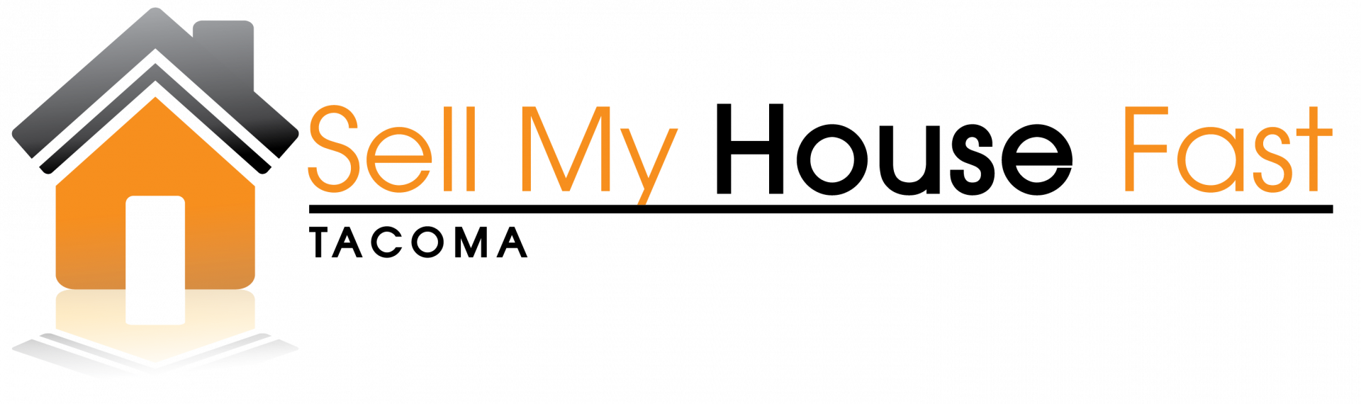 Sell My House Fast Tacoma Logo - Orange (1920x570)