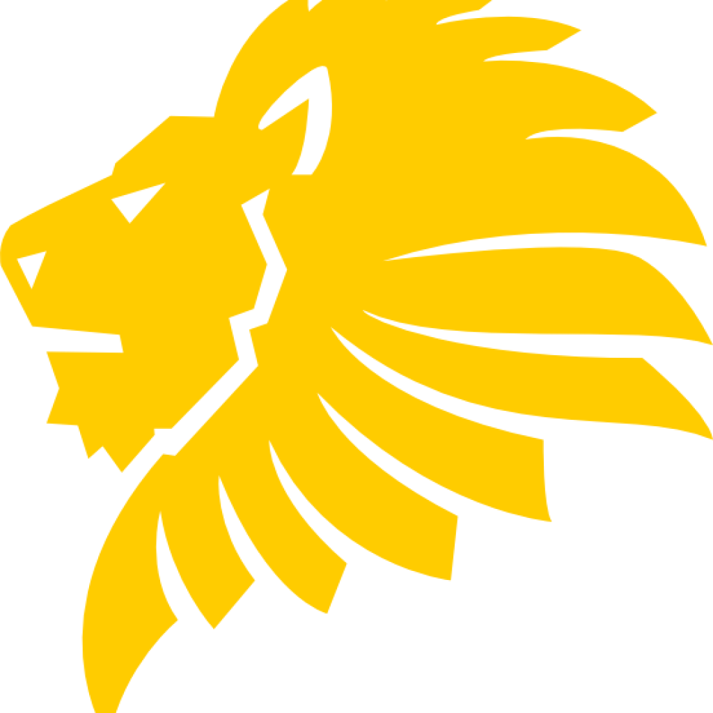 Lion Head Clipart Gold Lion Head Clip Art At Clker - Smith Development & Construction Company (1024x1024)