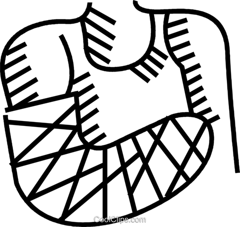 Broken Arm Royalty Free Vector Clip Art Illustration - Broken Arm Royalty Free Vector Clip Art Illustration (744x700)