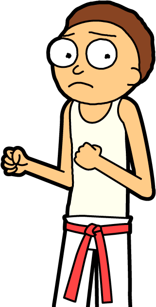 Self Defense Morty - Pocket Mortys (340x650)