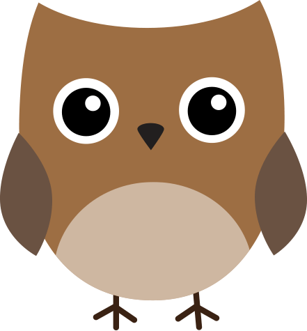 Cute Owl Clip Art - Cute Owl Clip Art (441x475)