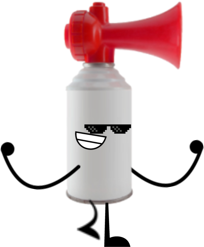Air Horn Pose By Joystickanimation - Air Horn (738x859)