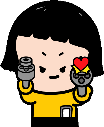 Mobile Girl, Mim Pop-up Stickers - Mobile Girl Mim Stickers Gif (480x480)