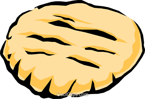 Pie Crust Royalty Free Vector Clip Art Illustration - Pie Crust Clipart (480x328)