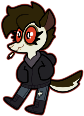 I Feel Like @drawdroid's Oc Camilla And Wolf Would - Cartoon (500x500)