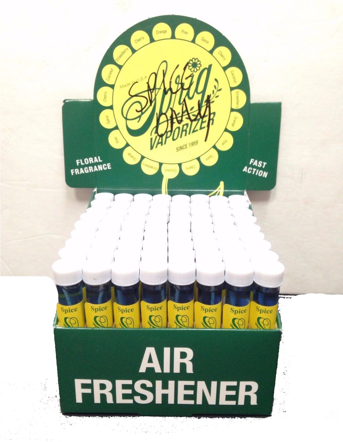 Sprig Vaporizer Air Freshener 72pc All Spice Scent - Label (1200x1600)