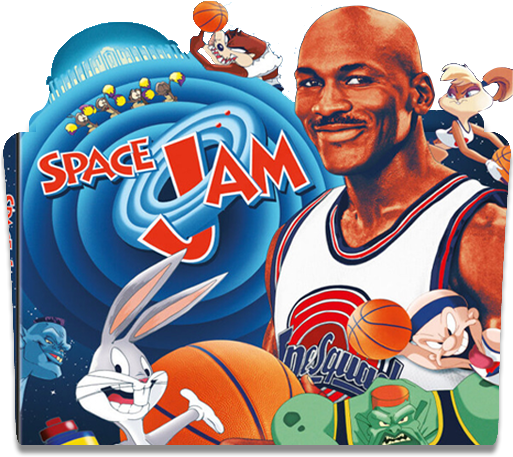 Space Jam By Palasz - Space Jam - 20th Anniversary Blu-ray (512x512)