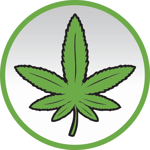 Vaporizer Info - Cartoon Marijuana Leaf (500x500)