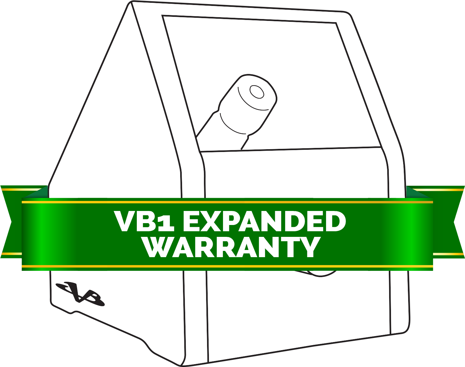 Expanded Warranty For Vb1 Vapor Box - Sign (1500x1500)