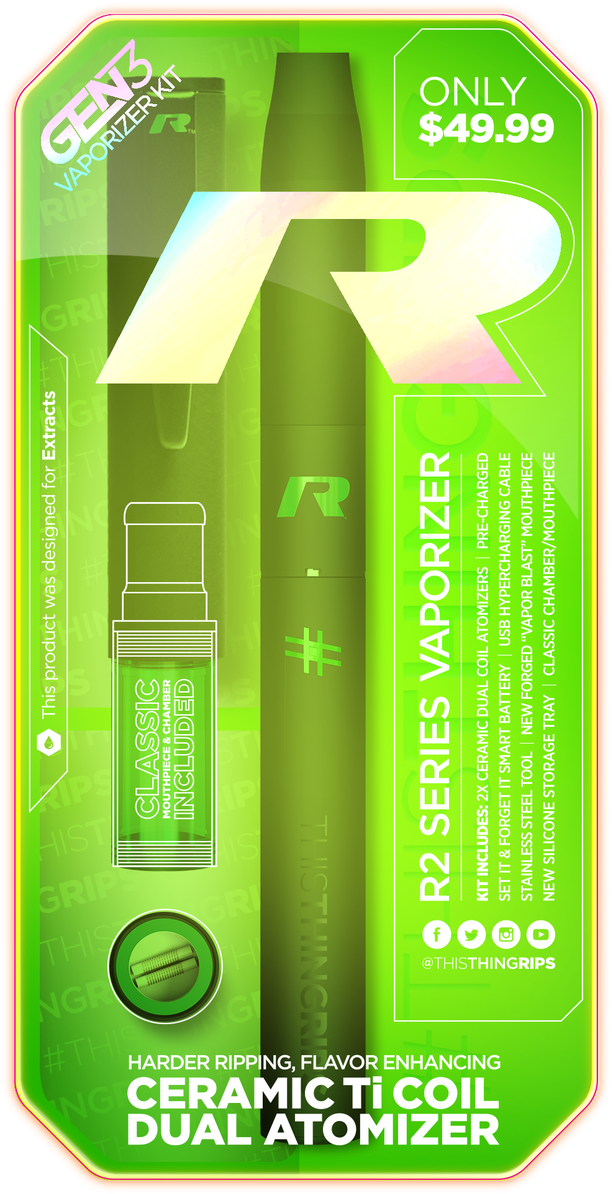 Vaporizer Electronic Cigarette Atomizer Head Shop Smoking - Thing Rips R2 Gen3 (706x1280)