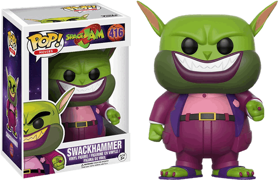 Funko Pop Movies Space Jam Swackhammer Action Figure - Funko Pop Looney Tunes (600x600)