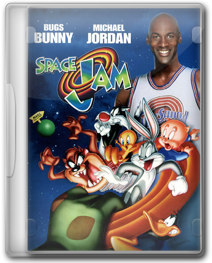 Space Jam Folder Icon By Neromaru1995 - Space Jam Movie Poster (512x512)