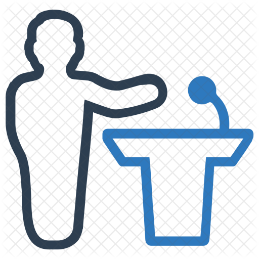 Speech Teacher Icon - Cnfrence Icon Png (512x512)