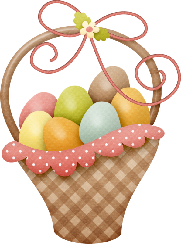 سكرابز سلات النسيم - Panier Oeufs De Paques (596x800)