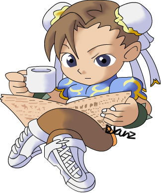 Chibi Chun Li By Megadrivesonic - Chun Li Puzzle Fighter (324x388)