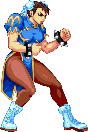 Pocket Fighter Edit - Chun Li Street Fighter (308x450)