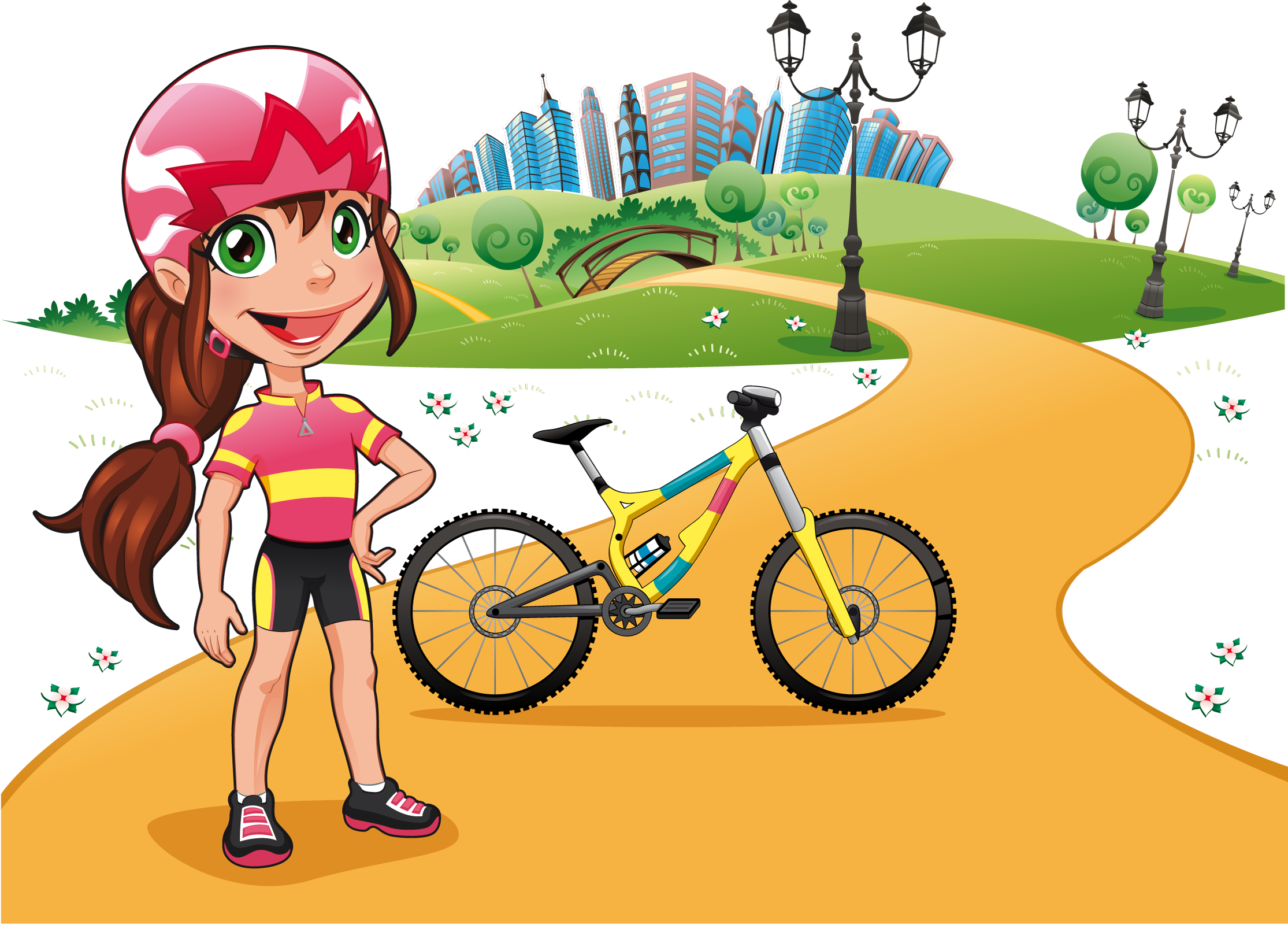 Игра ездить на велосипеде. Велосипедист ребенок. Велоспорт для детей иллюстрация. Велосипед мультяшка. Ребенок на велосипеде вектор.
