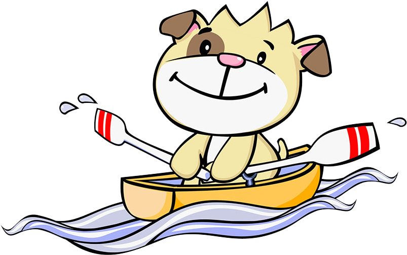Rowing Boat Cartoon Photography Illustration - Rowing (1024x724)
