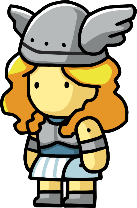 Valkyrie Female - Scribblenauts Female People (575x875)