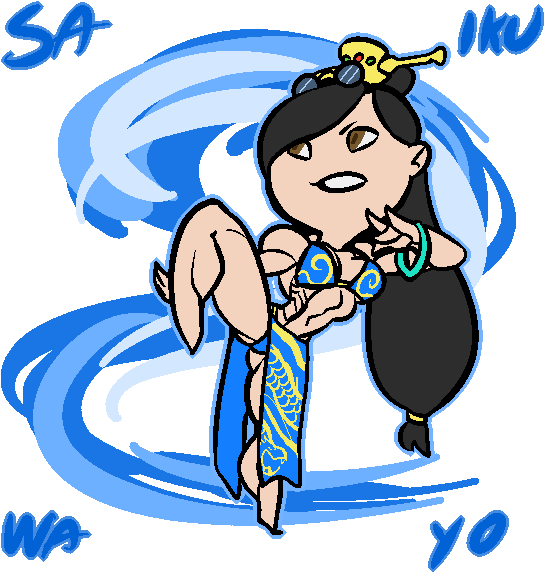 Fanart Street Fighter Chun-li Akuma Chibi Slepo's Art - Cartoon (600x600)