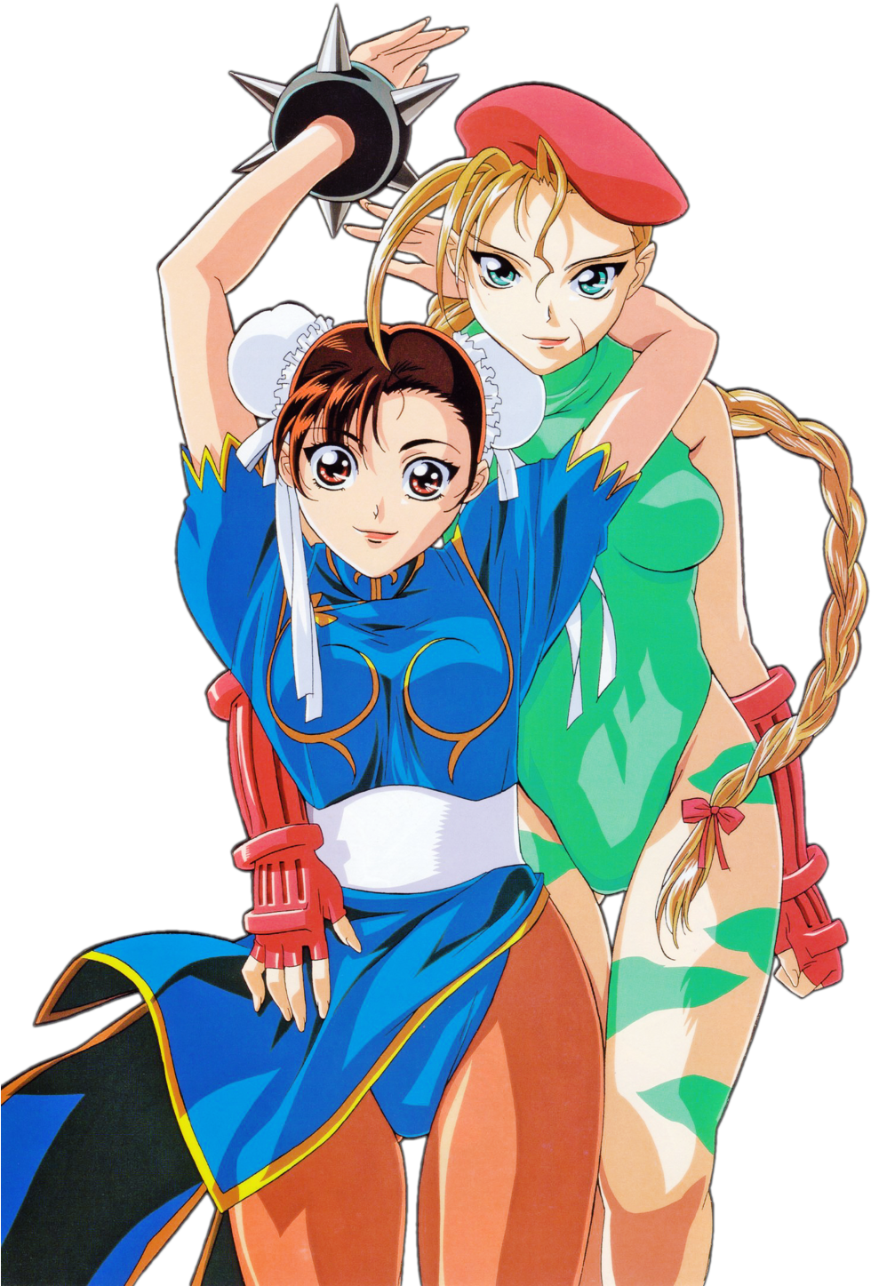 Chun-li And Cammy By Hes6789 On Deviantart Street Fighter - Street Fighter Cammy Anime (1024x1454)