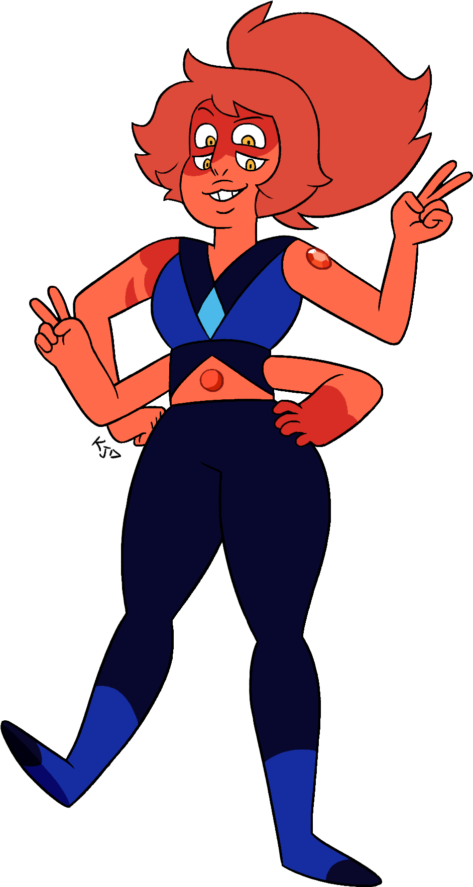 Skinny And Carnelian Fusion✌✌ Coloured The Sketch I - Skinny Jasper And Carnelian Fusion (1080x1864)