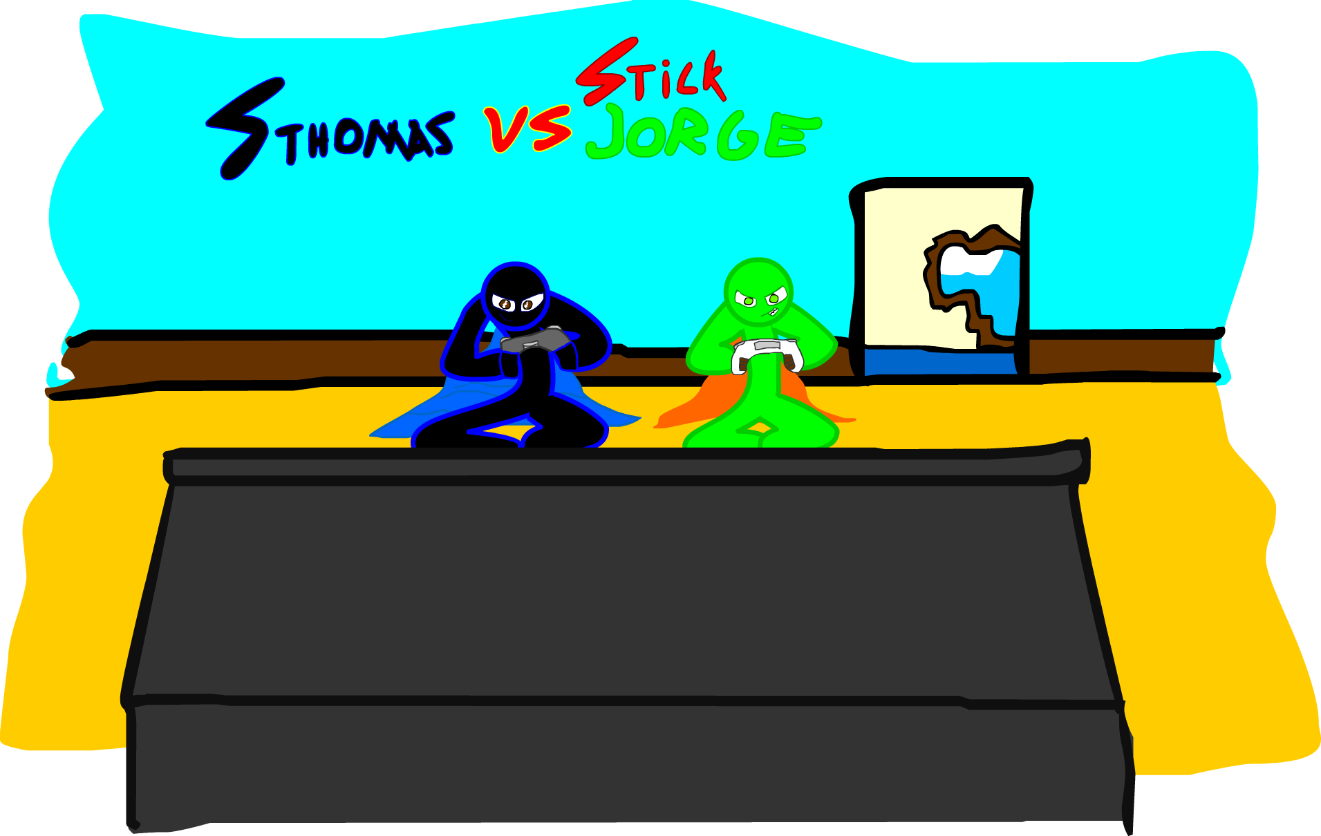 Sthomas Vs Jorge - Sthomas Vs Stick Jorge (1911x1210)