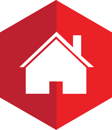Home Icon - Home Logo Png Red (454x527)
