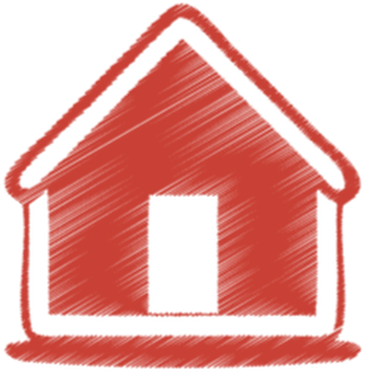 Photo - Red Home Icon Png (530x530)