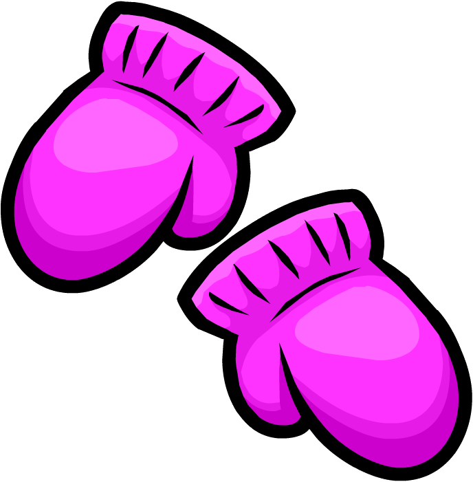 30, December 1, 2012 - Pink Mittens Clipart (688x701)