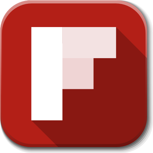 Red Home Icon Download - Flipboard Icon (512x512)